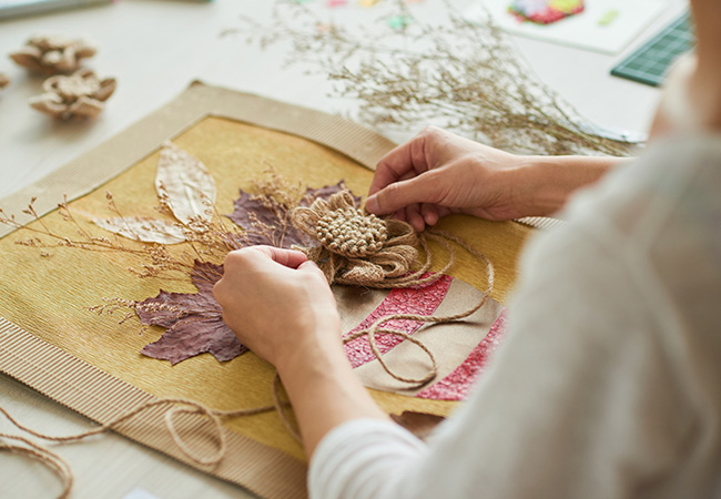 Artisan working